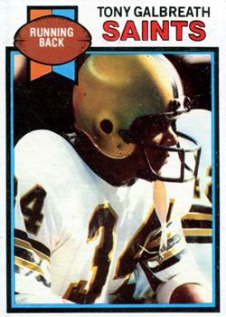 Tony Galbreath 1979 Topps #191 Sports Card