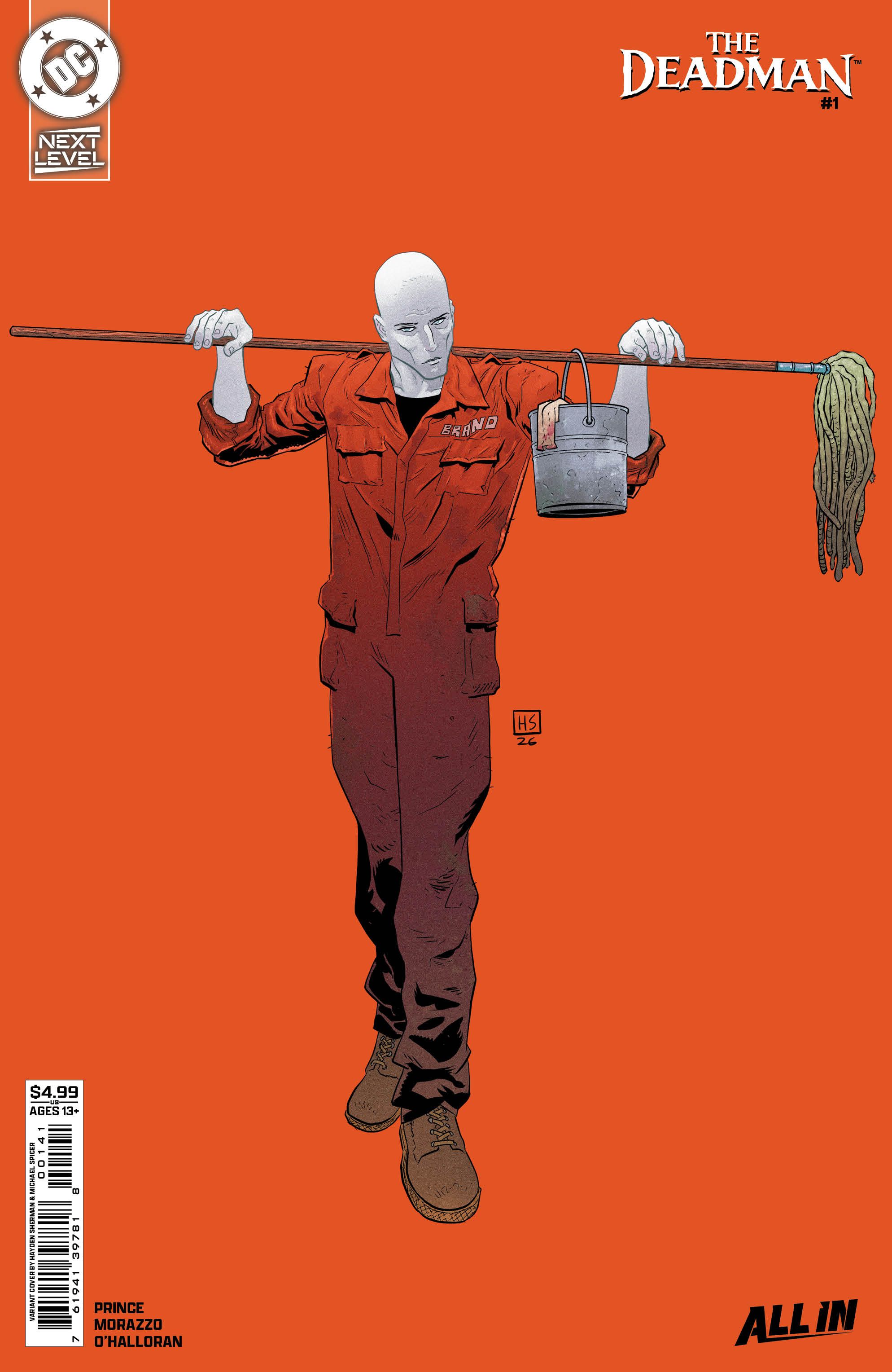 Deadman #1 (Cvr D Hayden Sherman Next Level Card Stock Variant) Comic