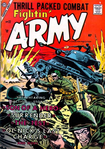 Fightin' Army #22 Comic