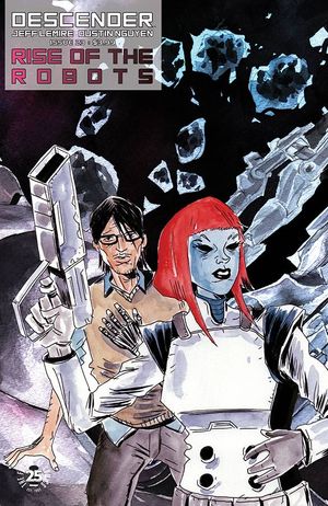 Descender #23 (Cover B Interlocking Lemire &)