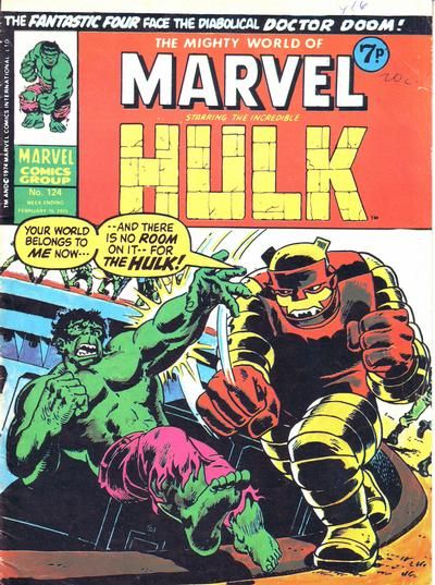 Mighty World of Marvel, The #124 Comic