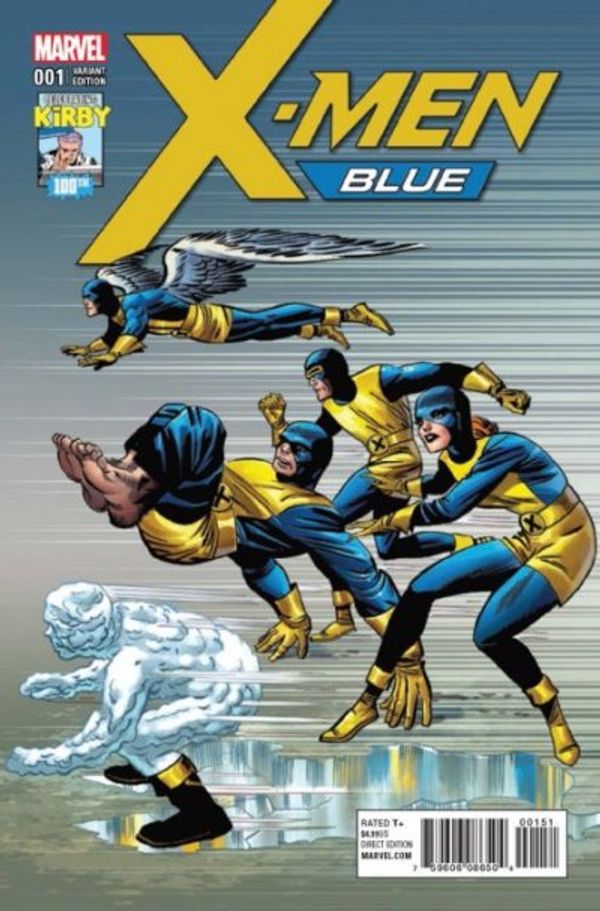 X-Men: Blue #1 (Kirby 100th Variant)