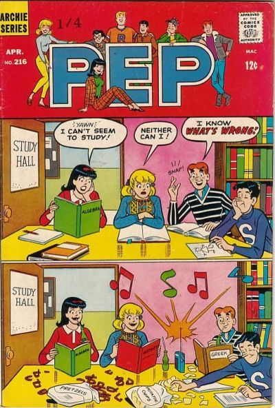 Pep Comics #216 Comic