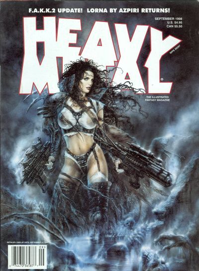 Heavy Metal Magazine #Vol. 22 #4 Comic