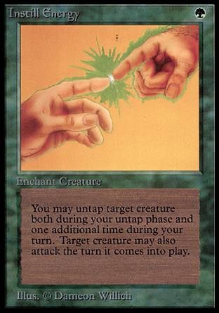 Instill Energy (Alpha) Trading Card