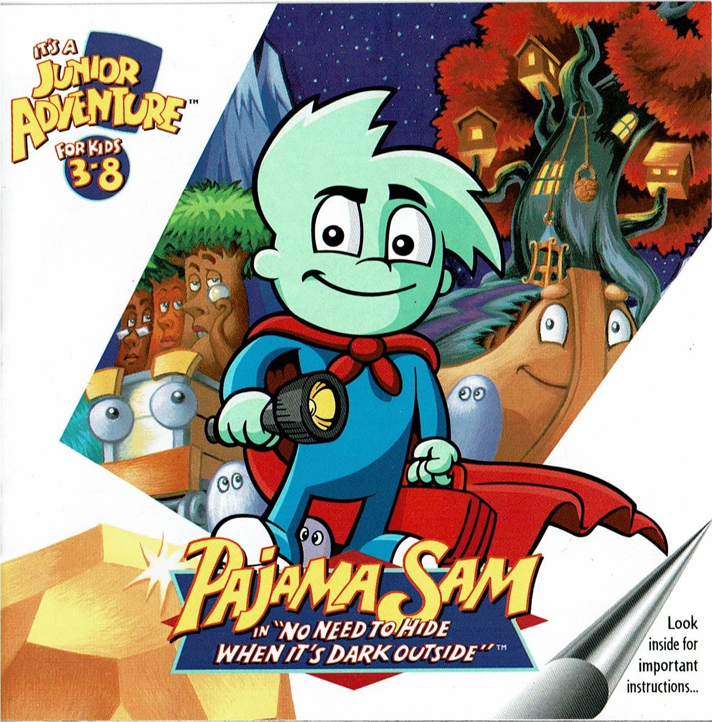 Pajama Sam: No Need to Hide When It's Dark Outside Video Game
