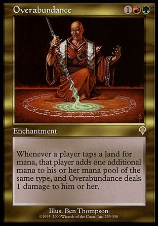 Overabundance (Invasion) Trading Card