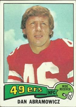 Dan Abramowicz 1975 Topps #32 Sports Card