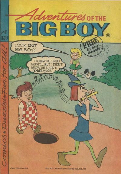 Adventures of Big Boy #164 Comic