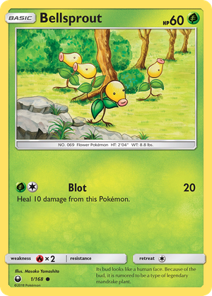 Bellsprout (1/168) - Celestial Storm