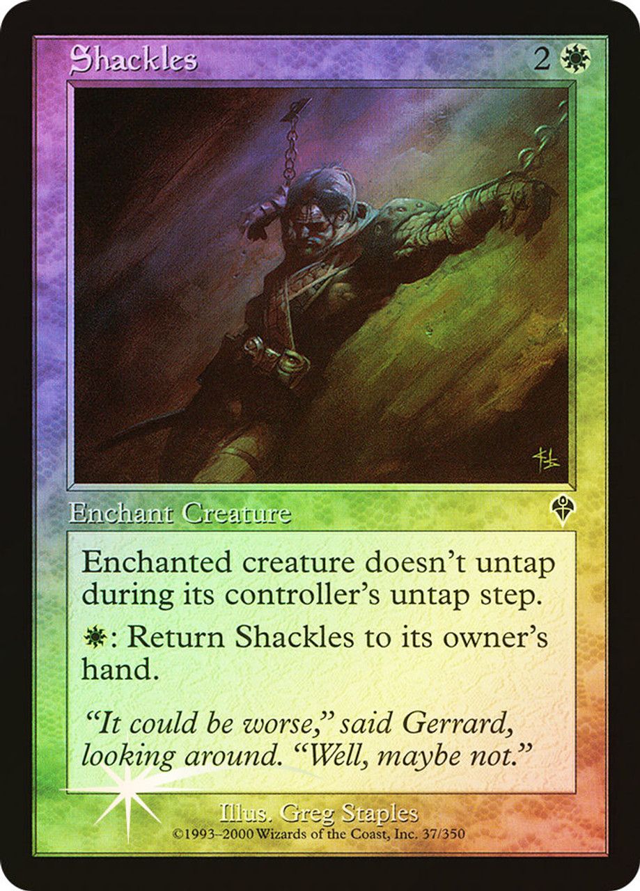 Shackles (Invasion - Foil) Trading Card