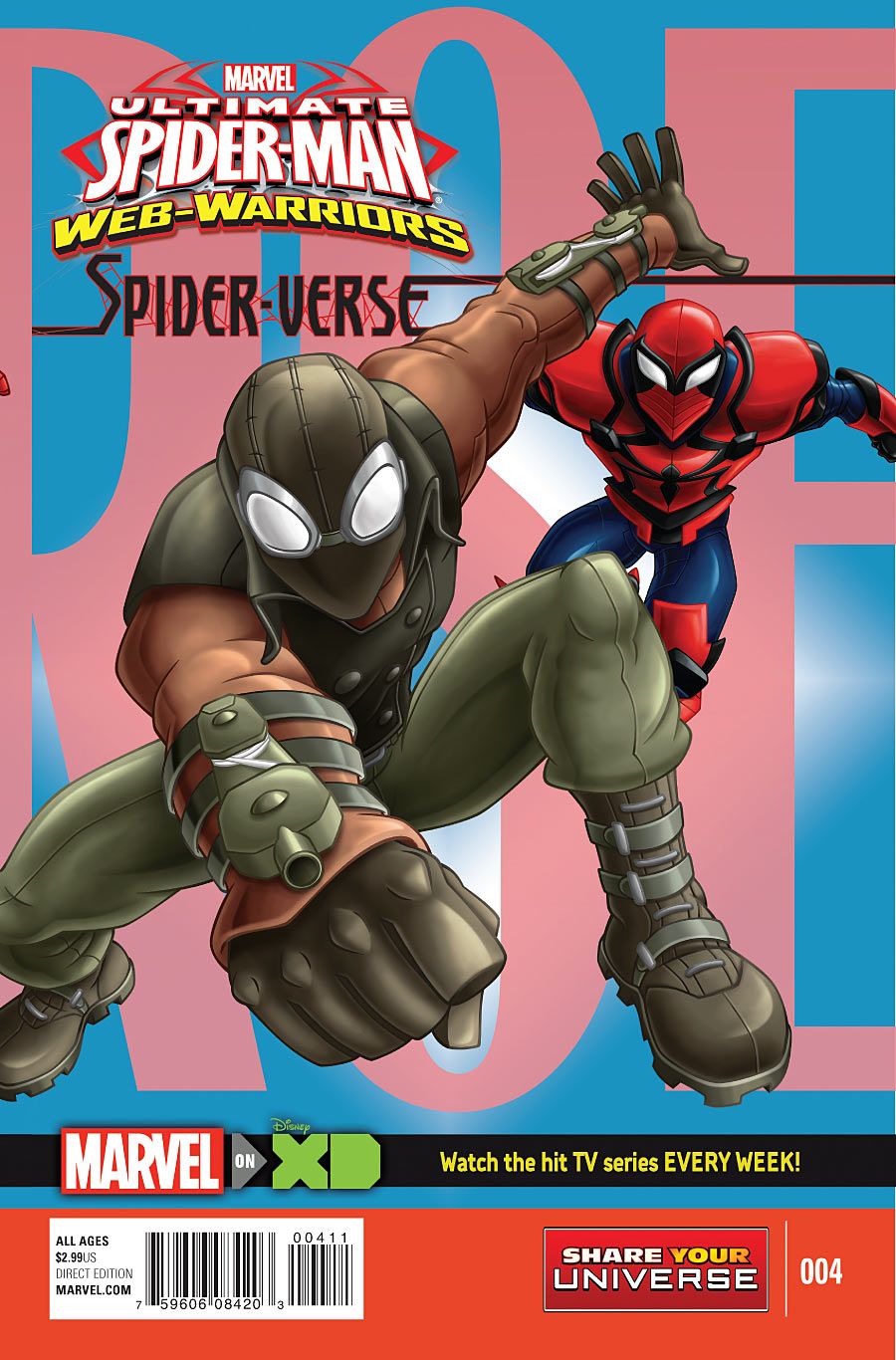 Marvel Universe Ultimate Spider-Man Spider-Verse #4 Comic
