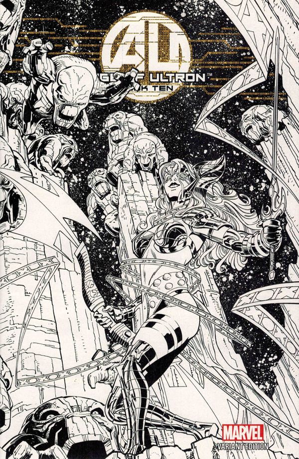 Age Of Ultron #10 (Quesada Sketch Cover 1:100)