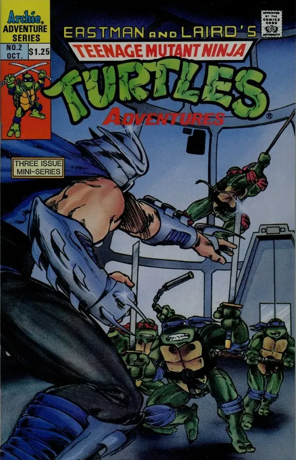 Teenage Mutant Ninja Turtles Adventures #2 (Canadian Price Variant ...