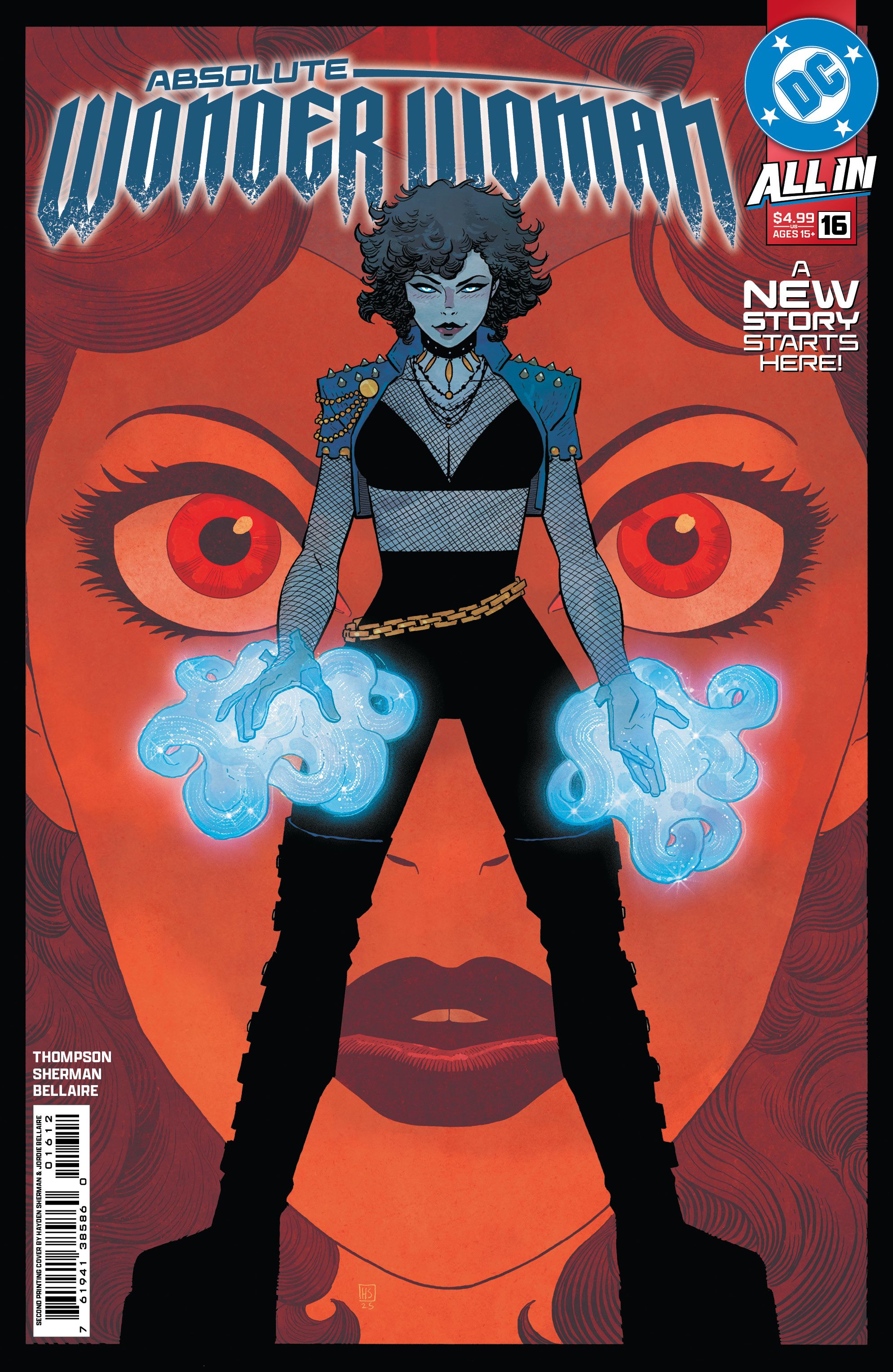 Absolute Wonder Woman #16 (Second Printing Cvr A Hayden Sherman) Comic