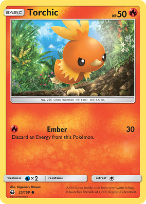 Torchic (25/168) - Celestial Storm