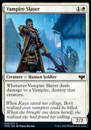 Vampire Slayer (Innistrad: Crimson Vow) Trading Card