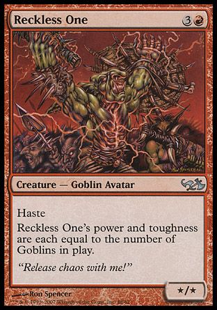 Reckless One (Elves vs. Goblins) Trading Card