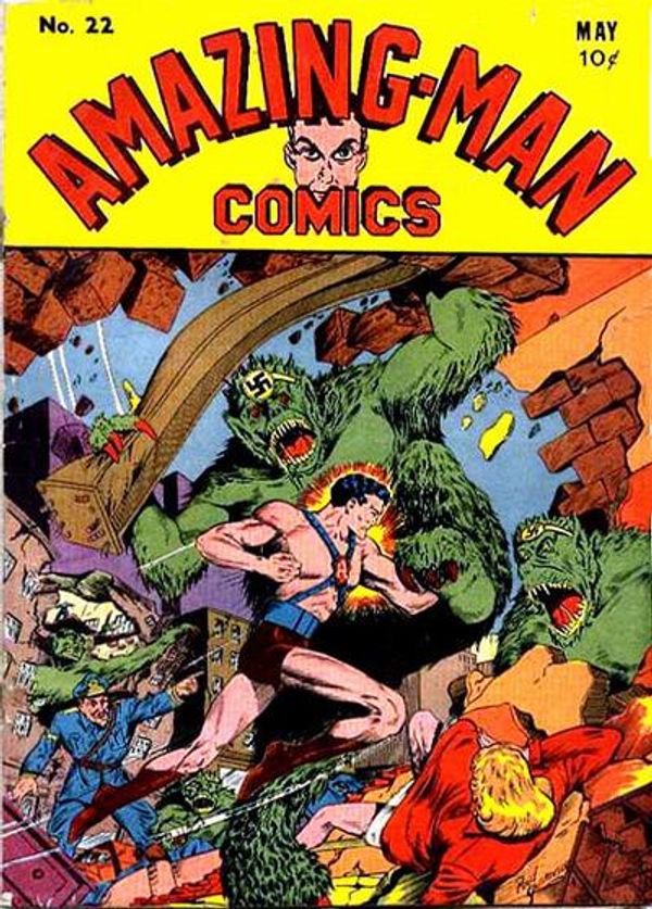 Amazing Man Comics #22