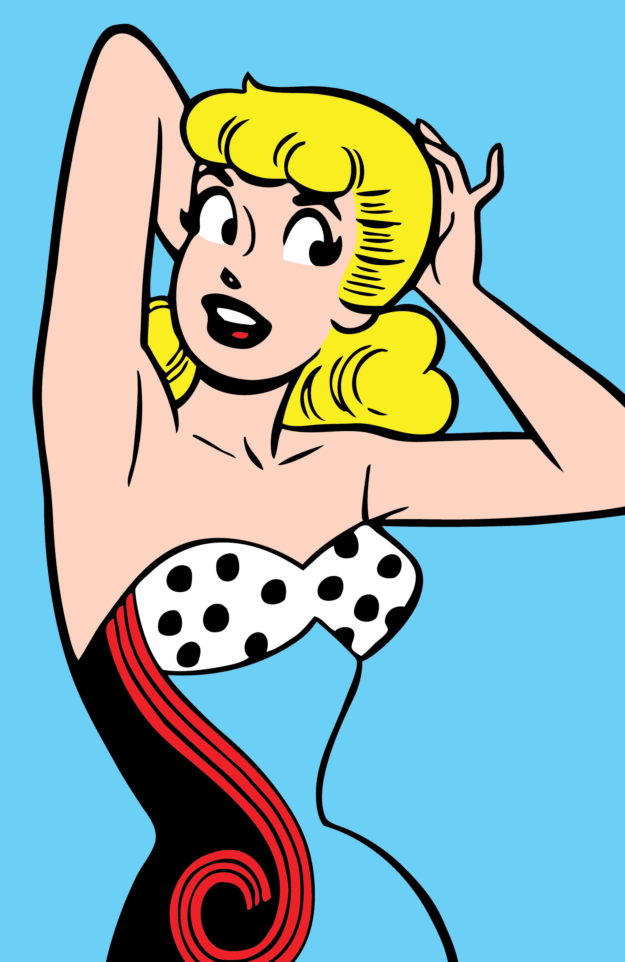 Archie Comics 85th Anniversary Presents Betty & Veronica Swimsuit Special #1 (Cvr E Dan Decarlo Silver Foil Betty Pin Up Var) Comic