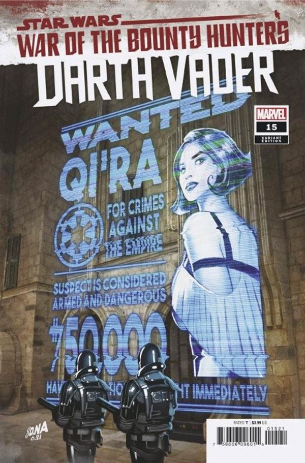Star Wars Darth Vader #15 (Wanted Poster Variant Wobh)
