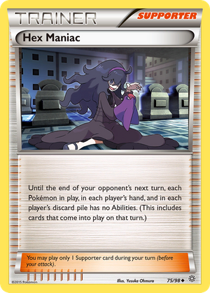 Hex Maniac (Trainer: Supporter) (75/98) - Ancient Origins