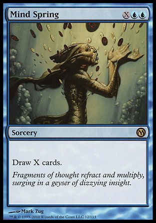 Mind Spring (Duels of the Planeswalkers) Trading Card