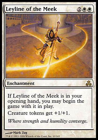 Leyline of the Meek (Guildpact) Trading Card