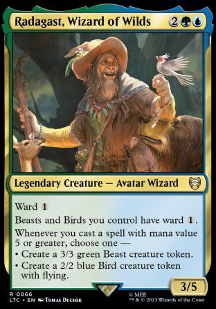 Radagast, Wizard of Wilds (The Lord of the Rings Commander Decks) Trading Card