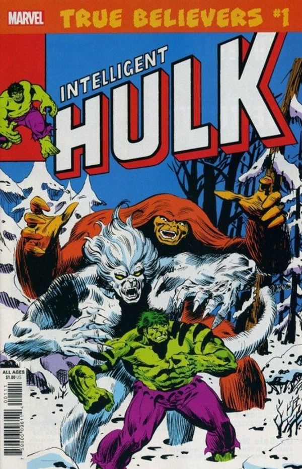 True Believers: Hulk - Intelligent Hulk #1