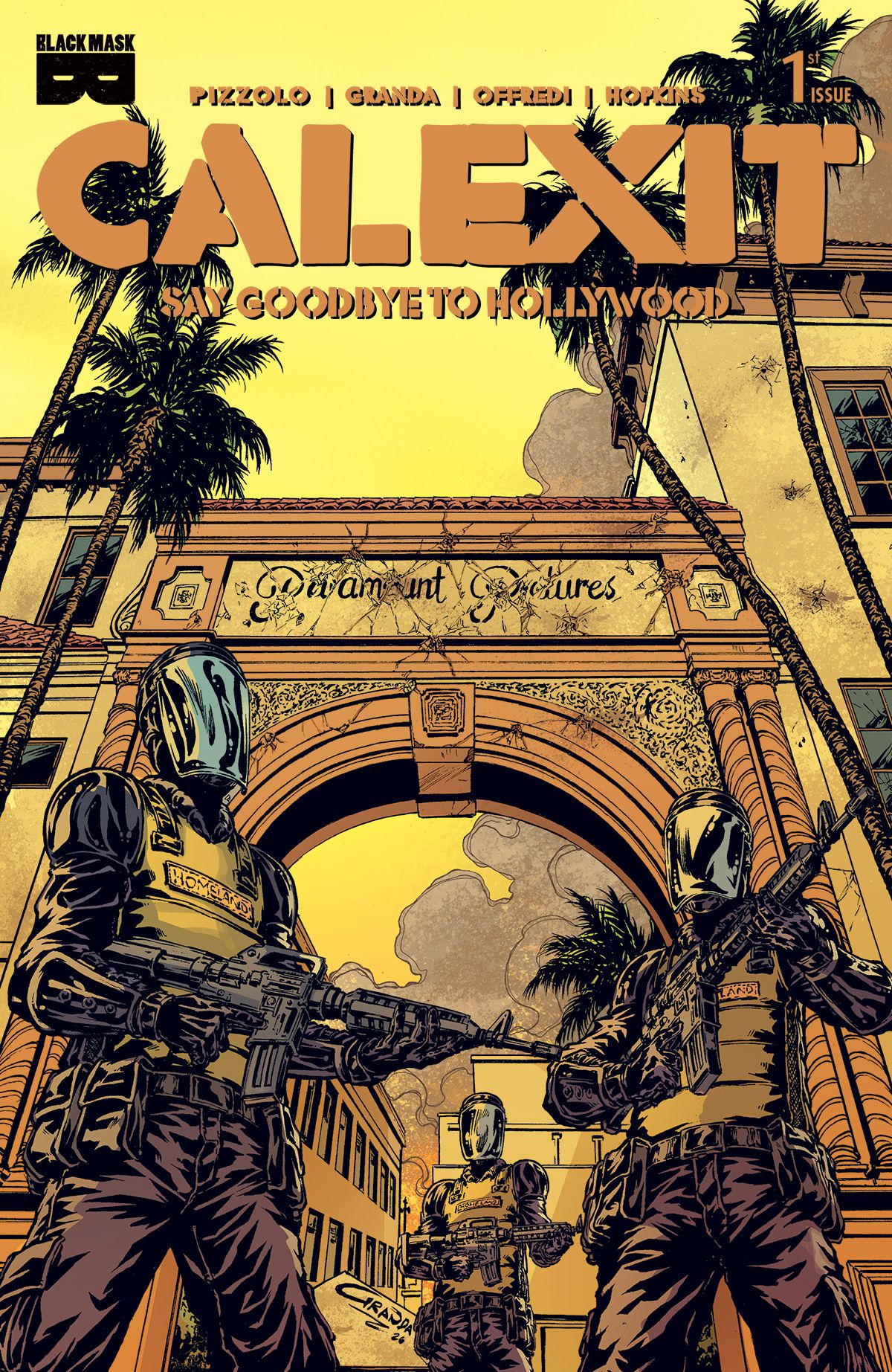 Calexit Say Goodbye To Hollywood #1 (Cvr D Inc 1:5 C Granda Melrose Variant) Comic