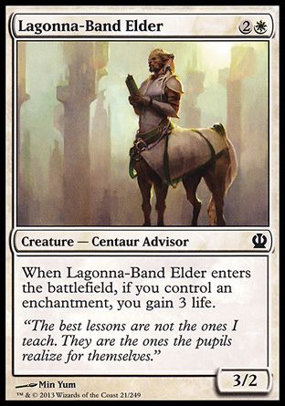 Lagonna-Band Elder (Theros) Trading Card