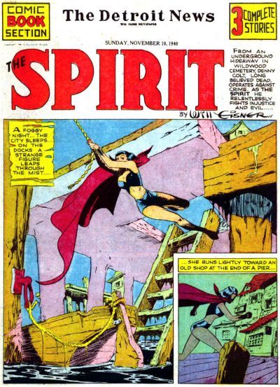Spirit Section #11/10/1940 Comic