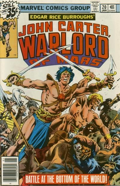 John Carter Warlord of Mars #20 Comic