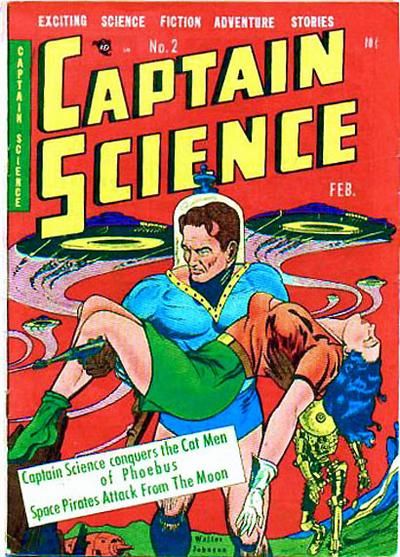 Captain Science #2 Comic