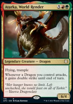 Atarka, World Render (D&D Forgotten Realms Commander Decks)