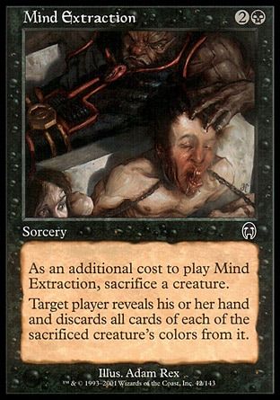 Mind Extraction (Apocalypse) Trading Card