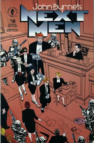 John Byrne's Next Men #18 Comic