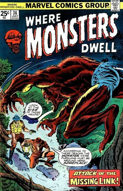Where Monsters Dwell #36 Comic