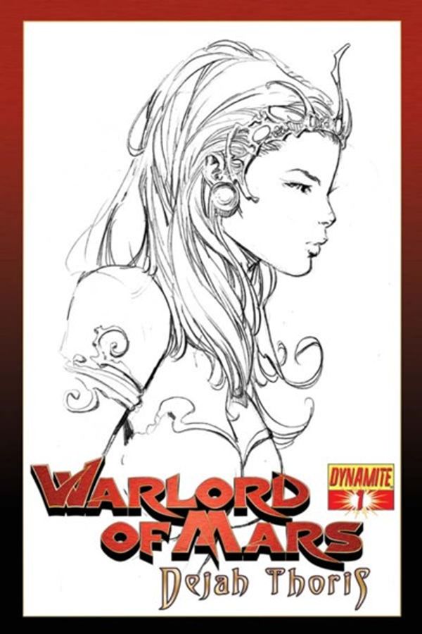 Warlord of Mars: Dejah Thoris #1 (Finch Sketch Cover)