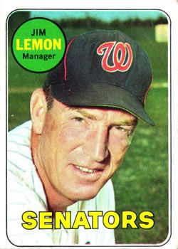 Jim Lemon 1969 Topps #294 Sports Card