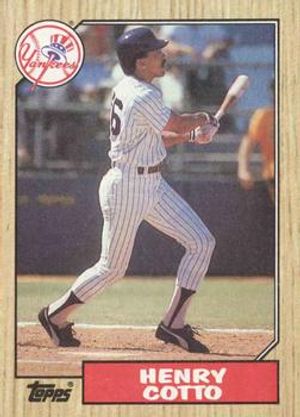Henry Cotto 1987 Topps #174