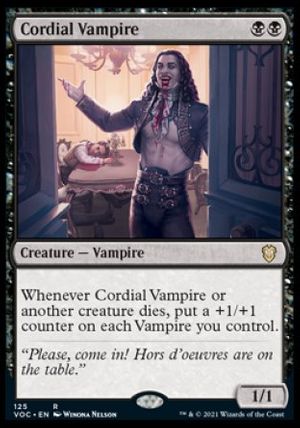 Cordial Vampire (Innistrad Crimson Vow Commander Decks)