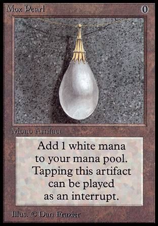 Mox Pearl (Alpha) Trading Card