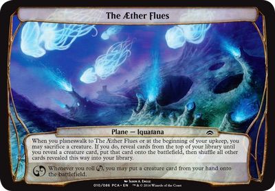 The Aether Flues (Planechase Anthology) Trading Card