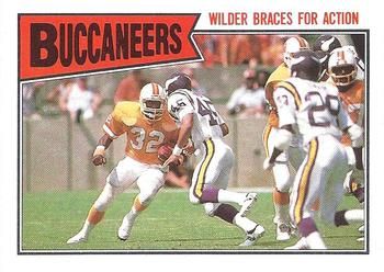 James Wilder 1987 Topps #383 Sports Card