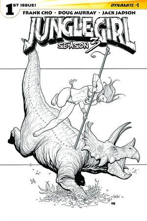 Jungle Girl Season 3 #1 (10 Copy Cho B&amp;w Cover)