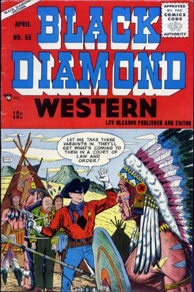 Black Diamond Western #55 Comic
