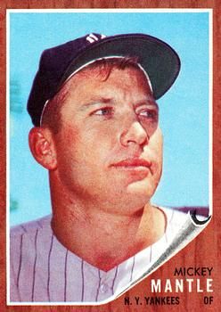 Mickey Mantle 1962 Topps #200 Sports Card