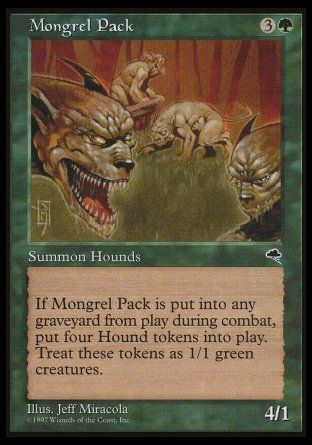 Mongrel Pack (Tempest) Trading Card